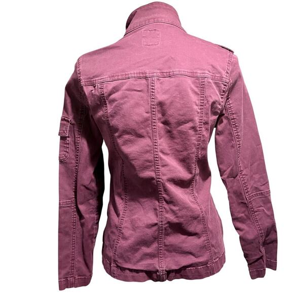 Kenzie Burgundy Jacket BellaSwan Medium Y2K - Picture 2 of 7